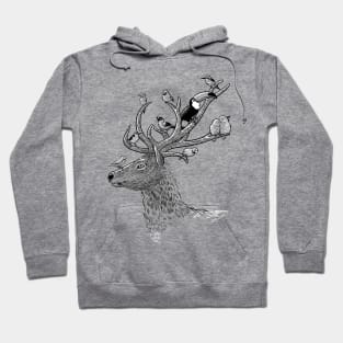 Hipster deer Hoodie